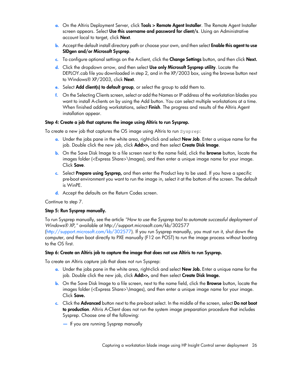 HP WS460C G6 User Manual | Page 26 / 47