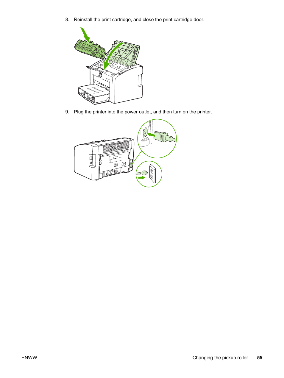 HP 1022 User Manual | Page 63 / 126