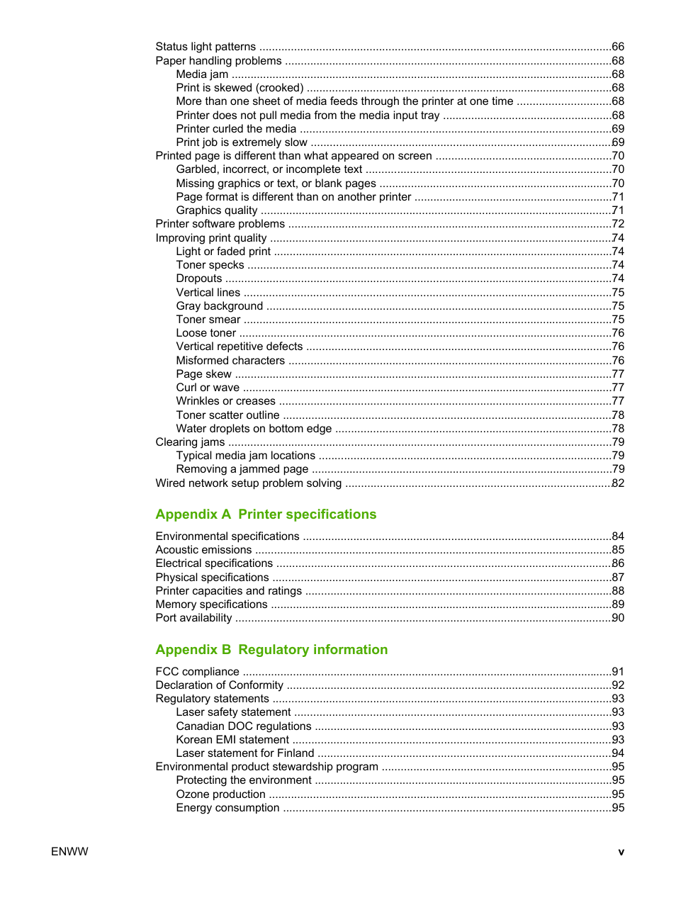 HP 1022 User Manual | Page 7 / 126