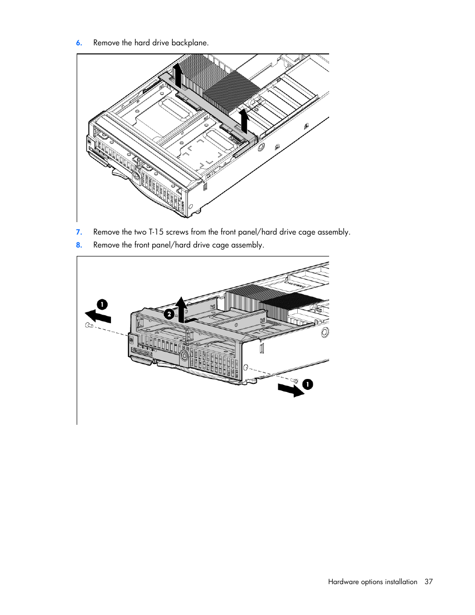 HP BL460C G7 User Manual | Page 37 / 106