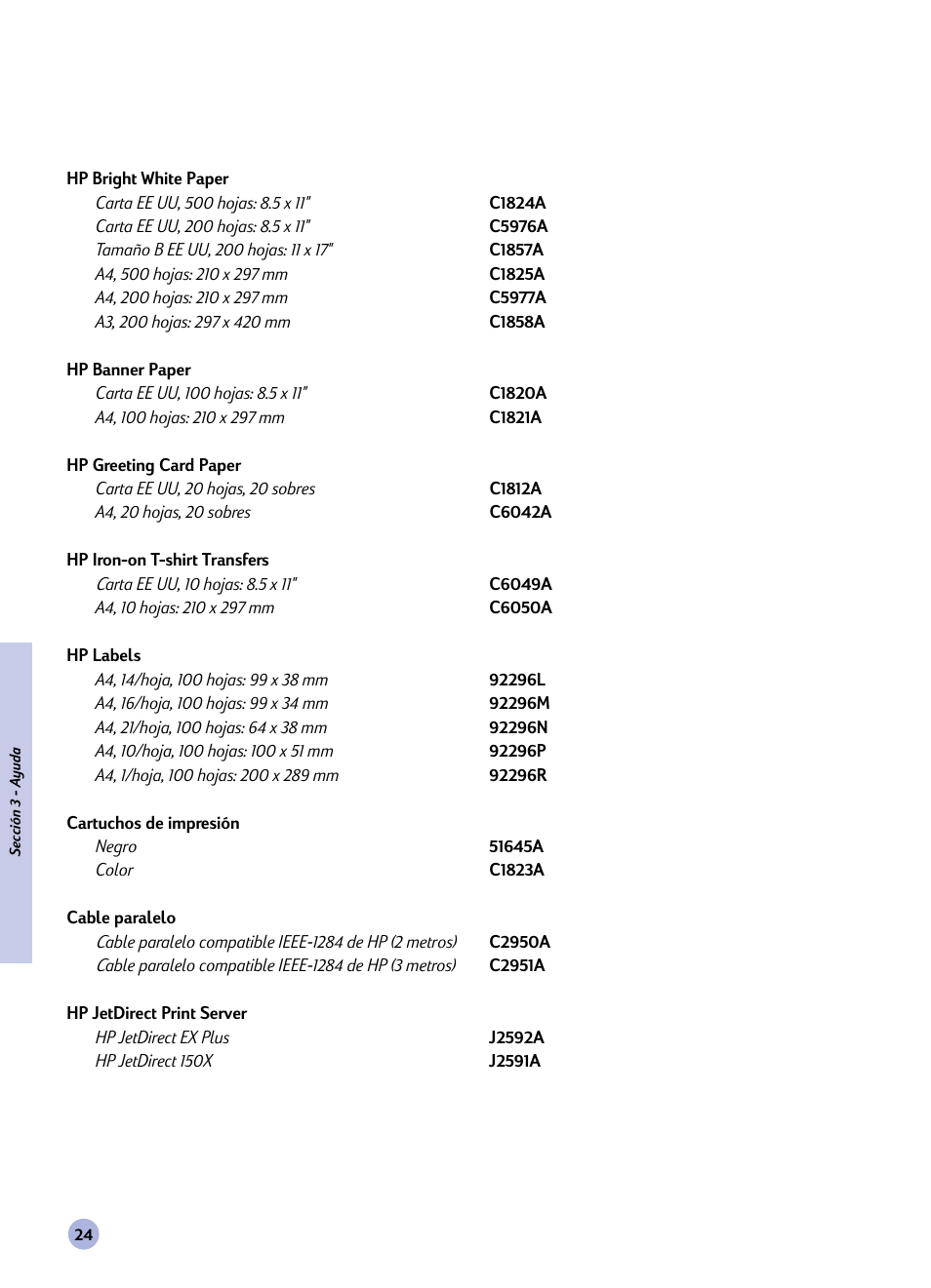 HP 1120C User Manual | Page 107 / 112