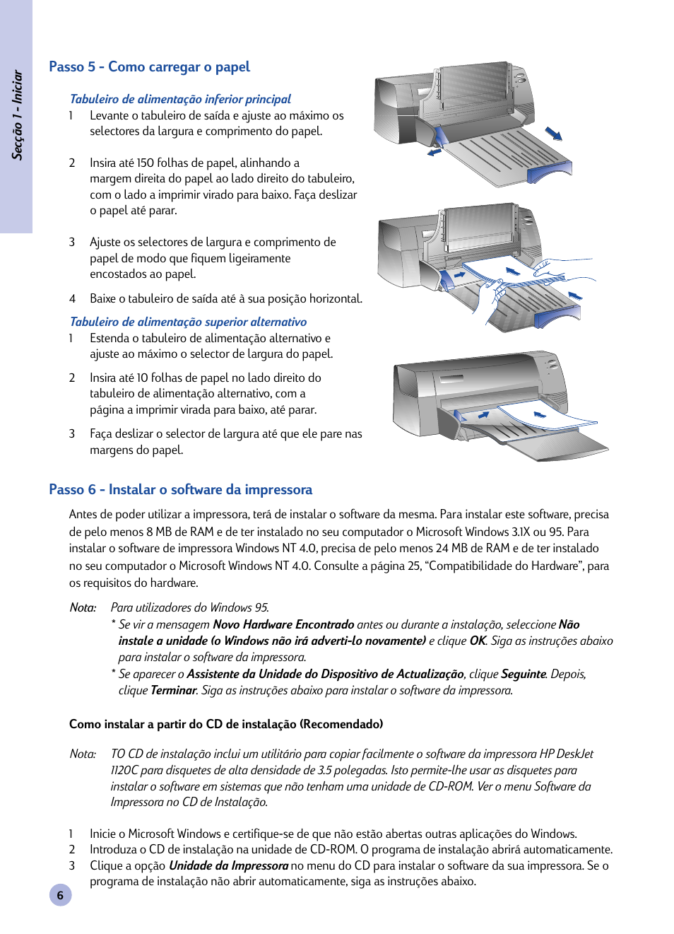 HP 1120C User Manual | Page 35 / 112
