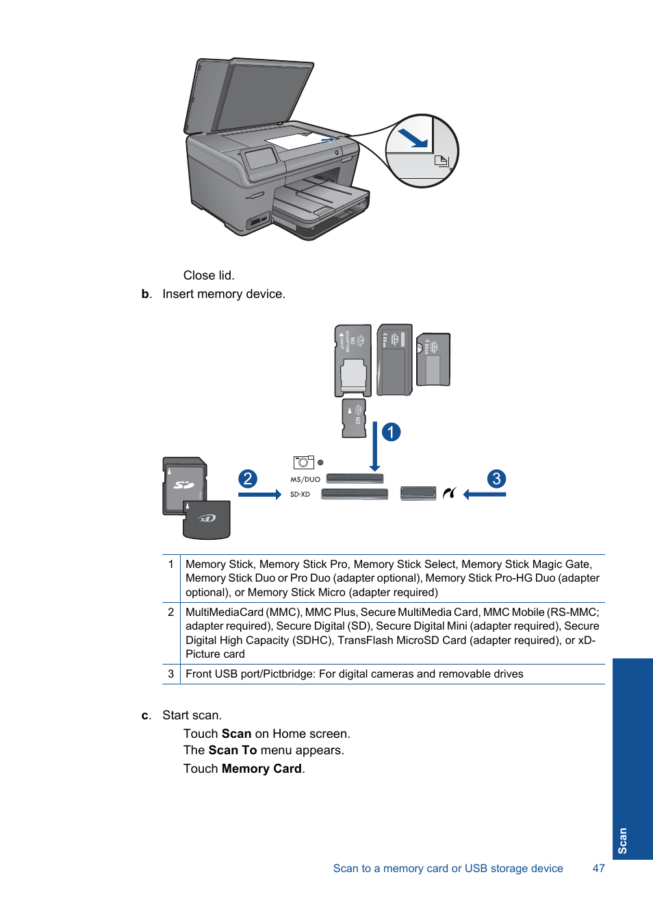 HP PHOTOSMART PLUS B209 User Manual | Page 50 / 135