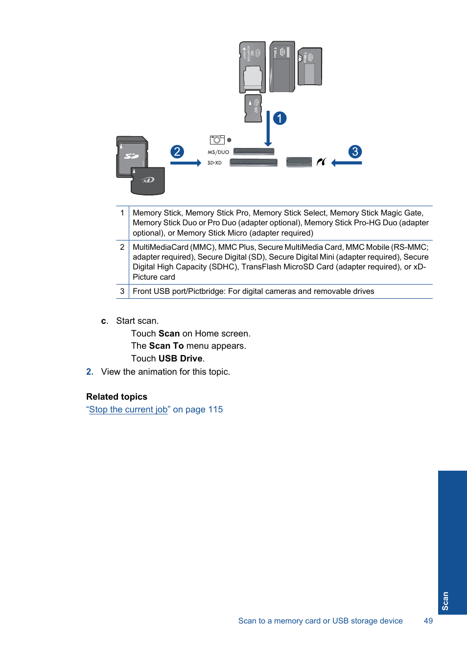 HP PHOTOSMART PLUS B209 User Manual | Page 52 / 135