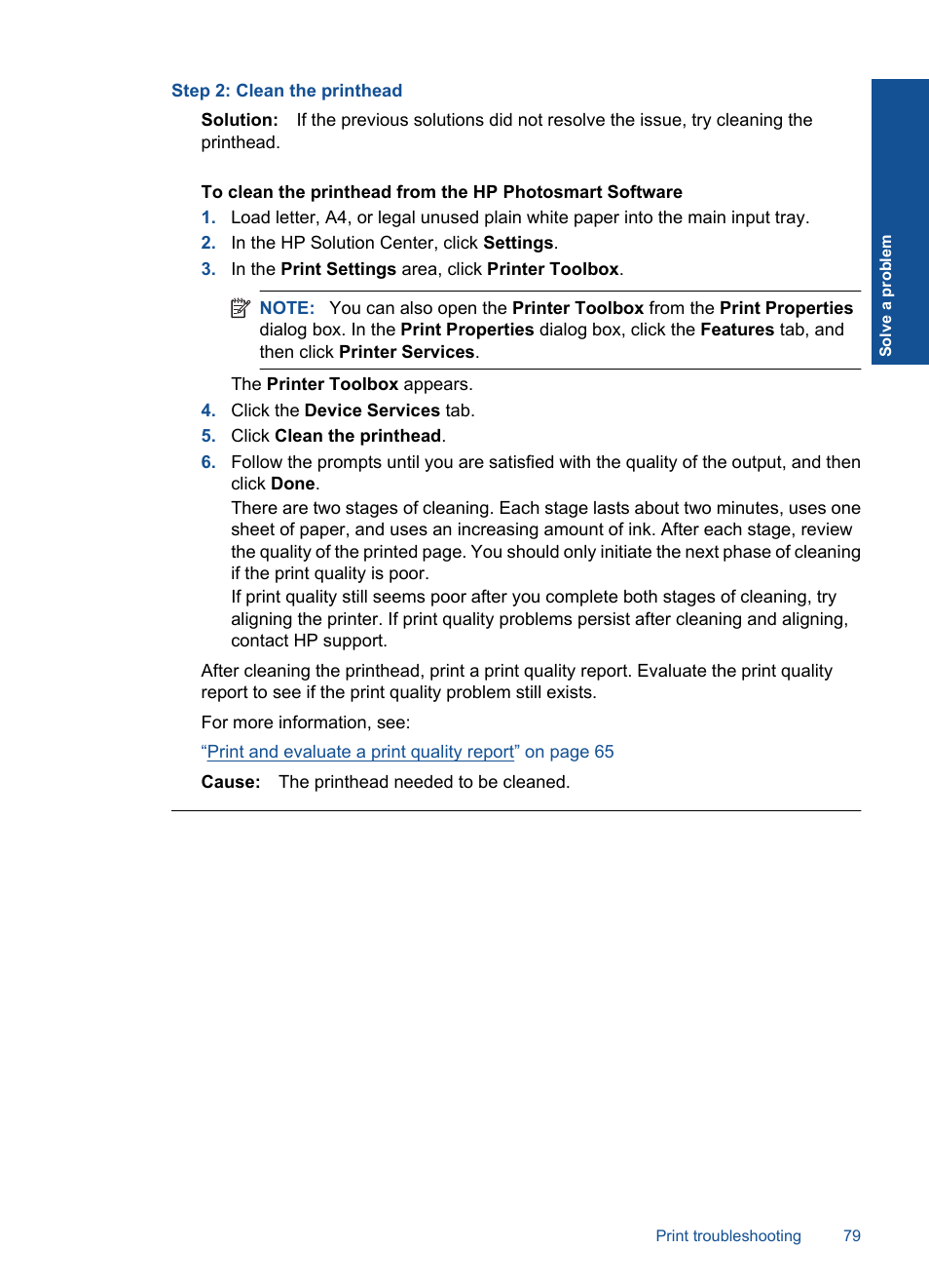 HP PHOTOSMART PLUS B209 User Manual | Page 82 / 135