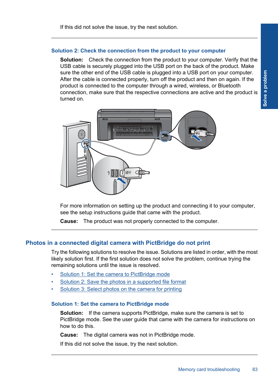 HP PHOTOSMART PLUS B209 User Manual | Page 86 / 135