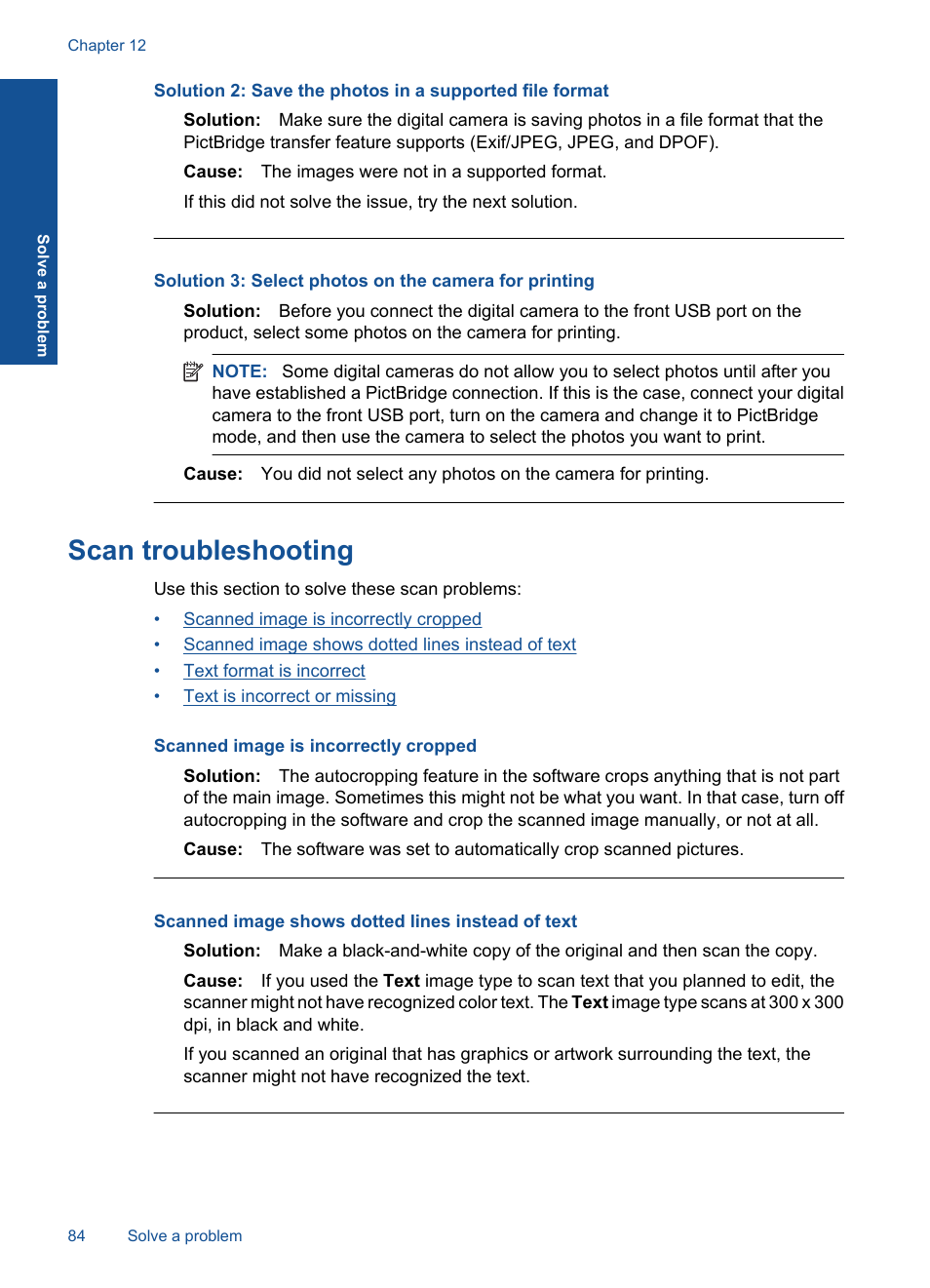 Scan troubleshooting | HP PHOTOSMART PLUS B209 User Manual | Page 87 / 135