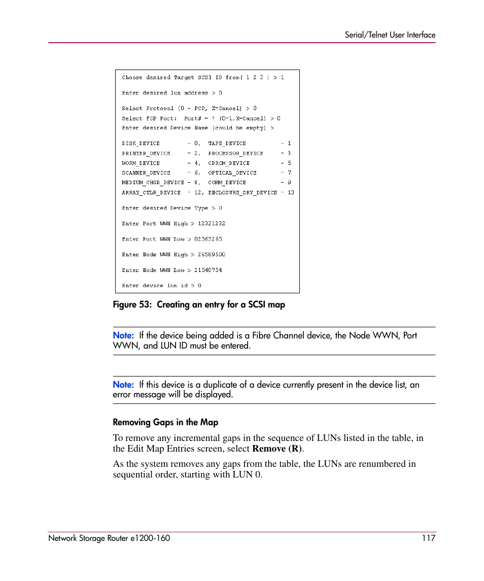 Removing gaps in the map | HP e1200-160 User Manual | Page 117 / 200