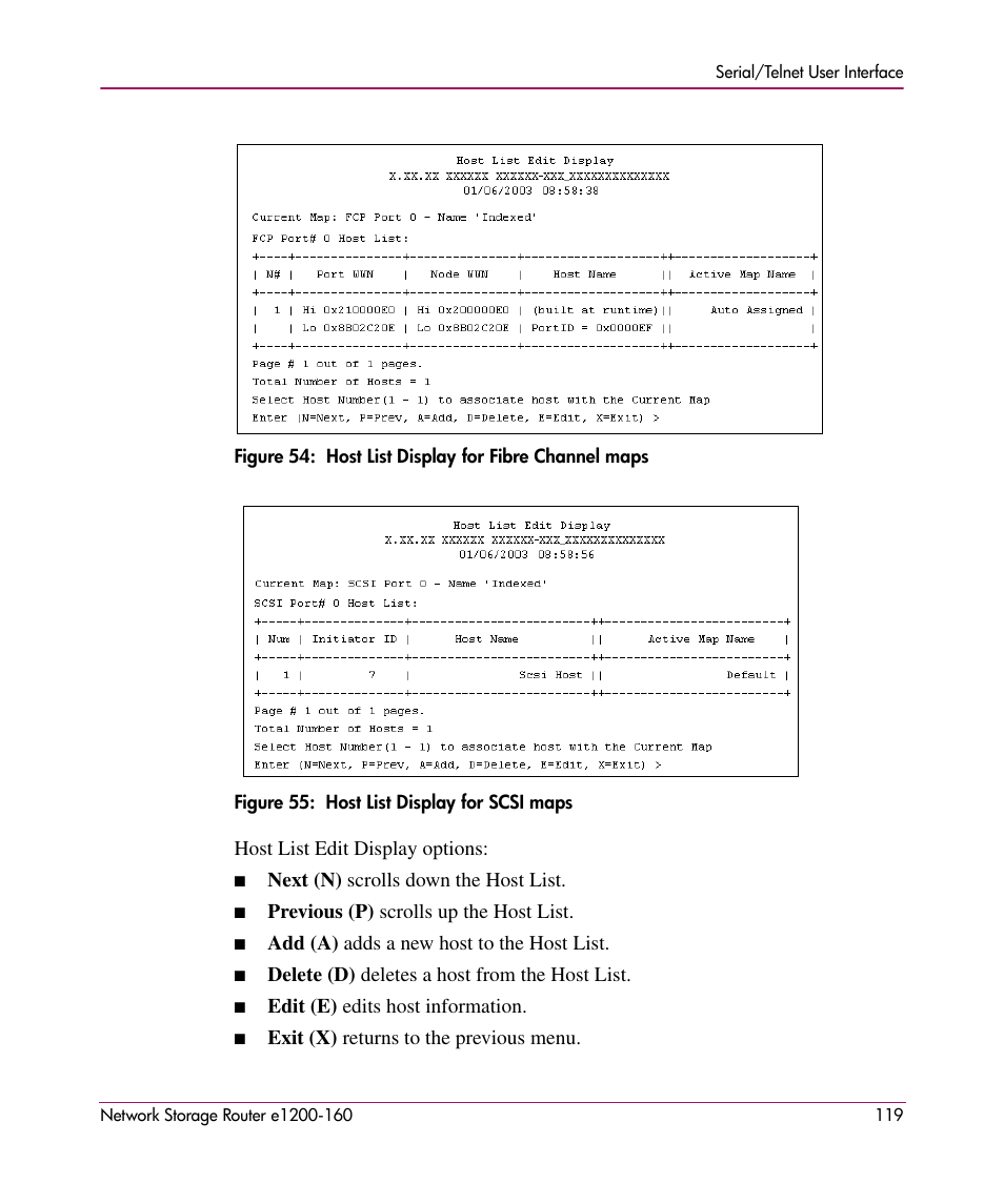 Figure 54, Figure 55 | HP e1200-160 User Manual | Page 119 / 200