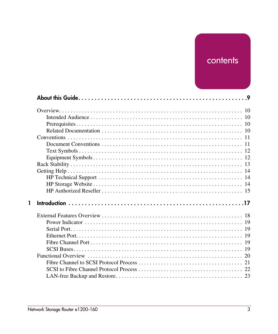 HP e1200-160 User Manual | Page 3 / 200