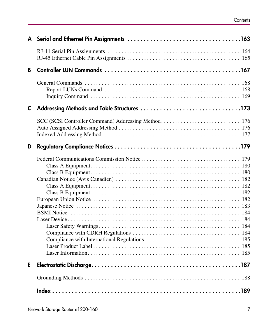 HP e1200-160 User Manual | Page 7 / 200