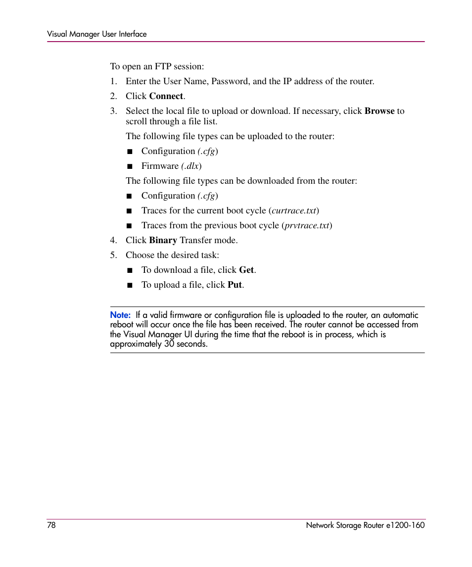 HP e1200-160 User Manual | Page 78 / 200