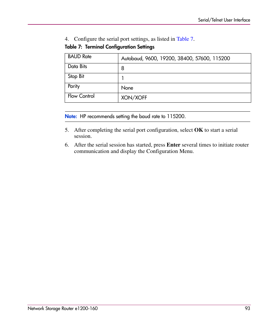 HP e1200-160 User Manual | Page 93 / 200