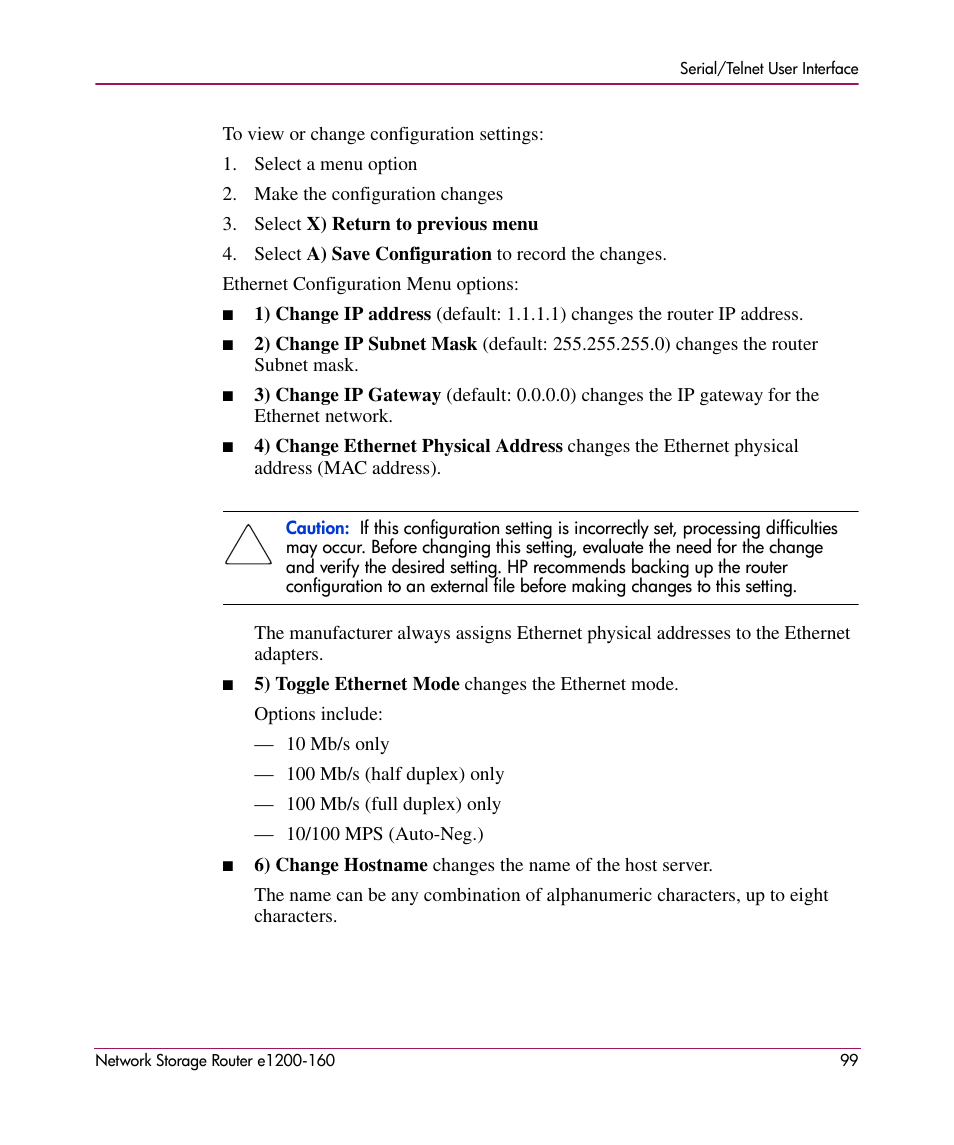 HP e1200-160 User Manual | Page 99 / 200