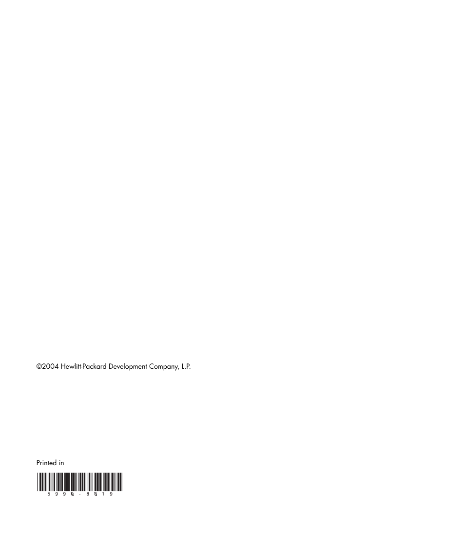 HP Compaq User Manual | Page 22 / 22