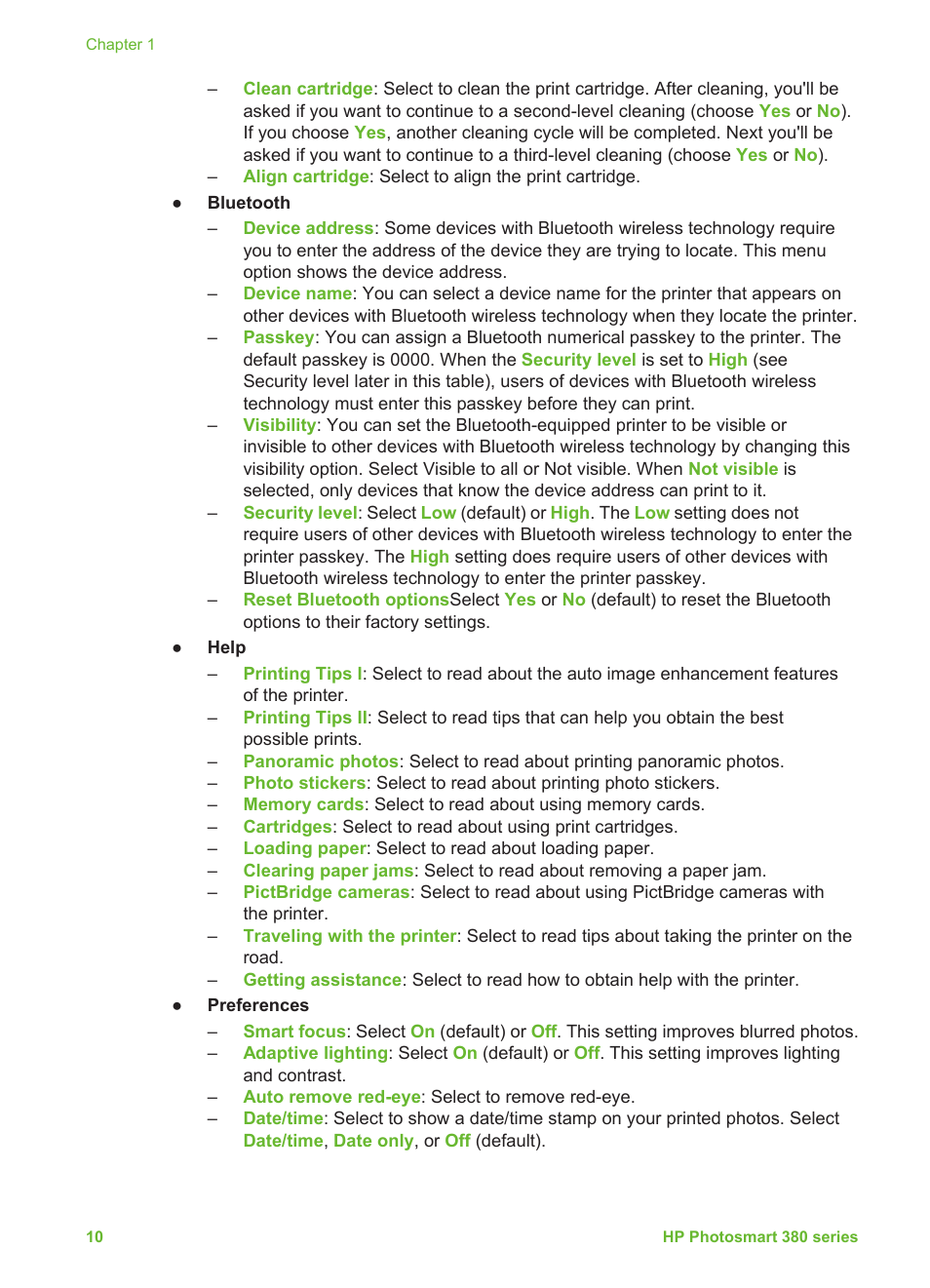 HP 380 User Manual | Page 15 / 39