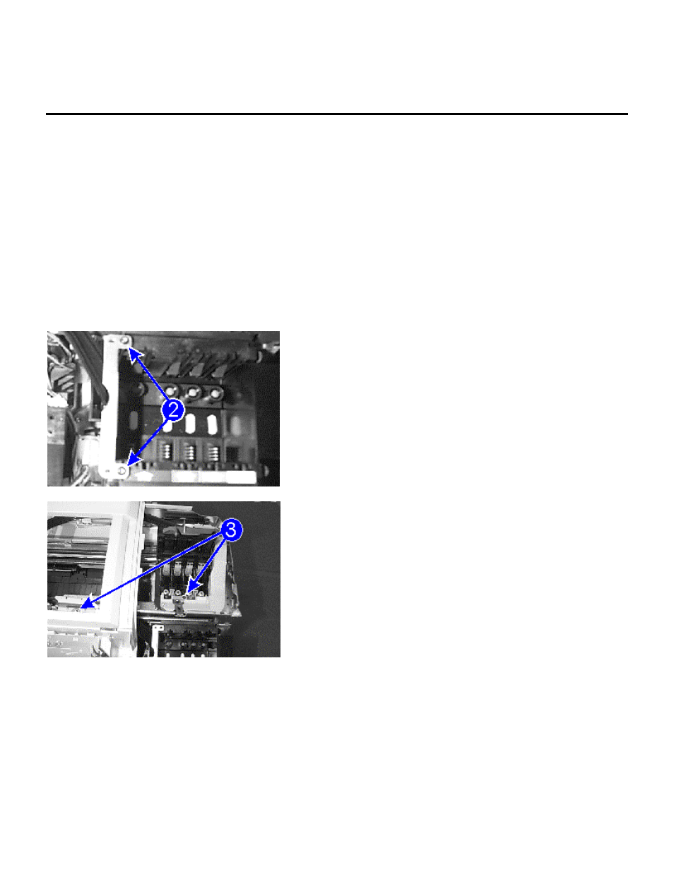 Replacement of parts | HP 2500C Series User Manual | Page 172 / 225