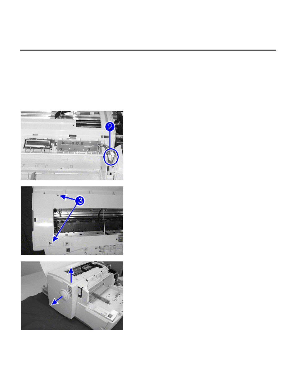 Replacement of parts | HP 2500C Series User Manual | Page 177 / 225