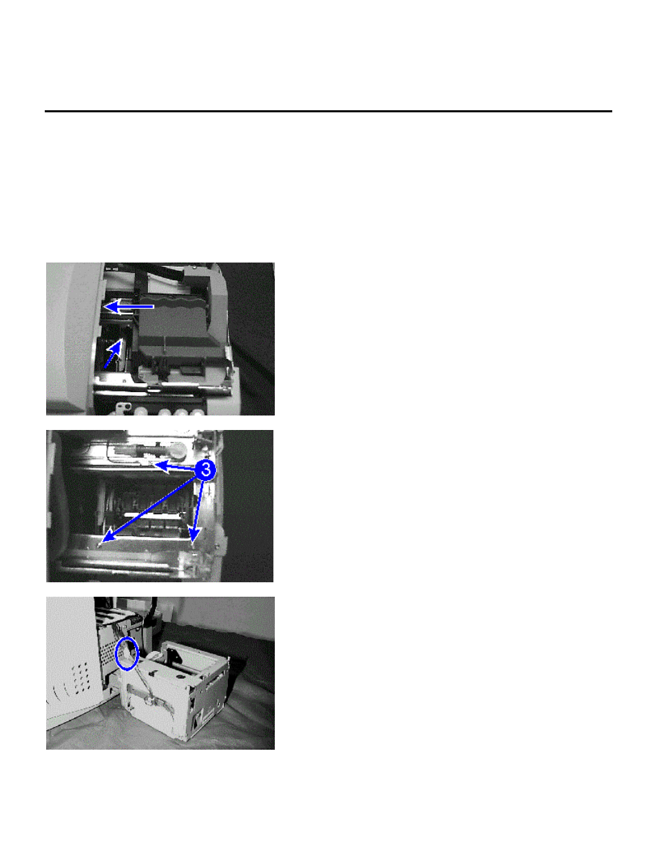 Replacement of parts | HP 2500C Series User Manual | Page 197 / 225