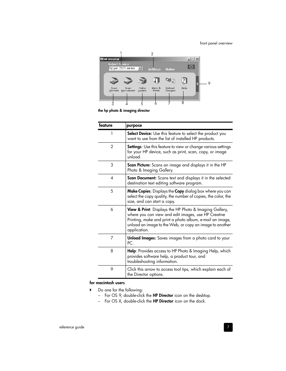 HP 2170 User Manual | Page 13 / 80