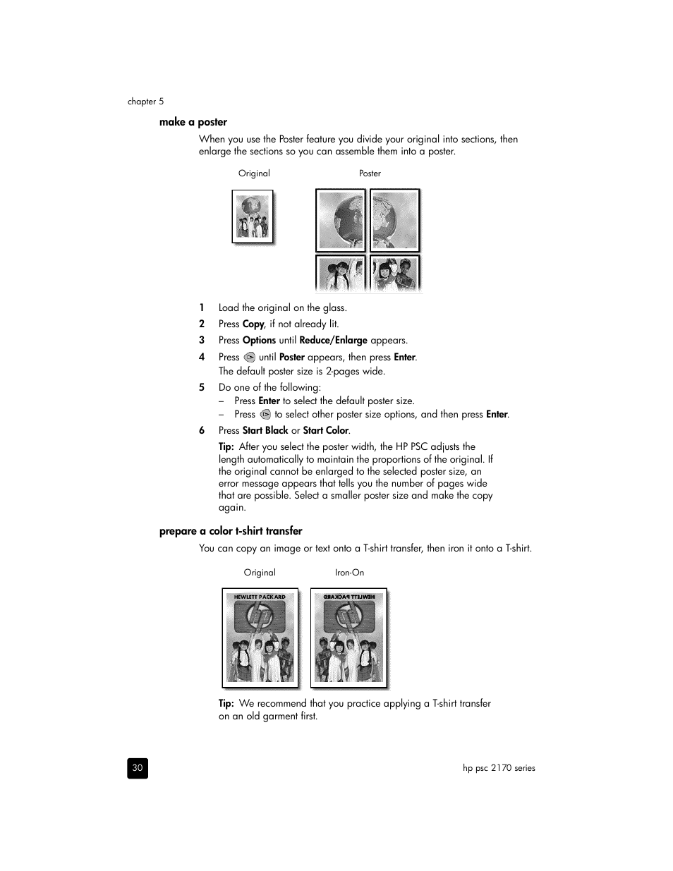 HP 2170 User Manual | Page 36 / 80