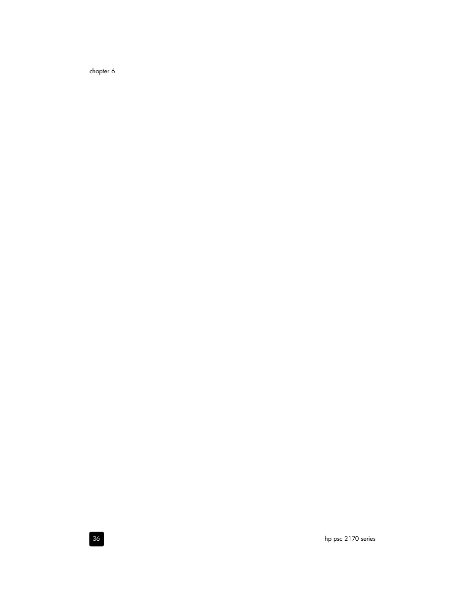 HP 2170 User Manual | Page 42 / 80