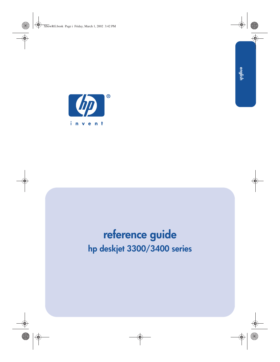 HP 3300 User Manual | 23 pages