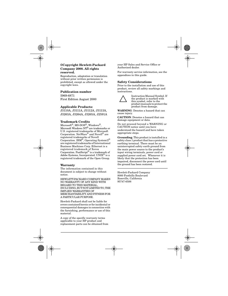 HP 300X User Manual | Page 4 / 64