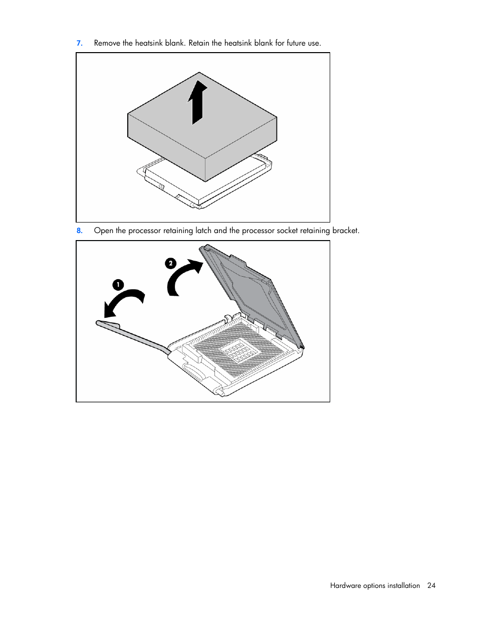 HP BL260c User Manual | Page 24 / 96