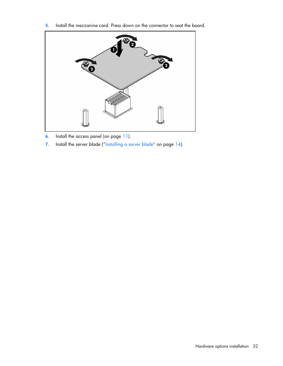 HP BL260c User Manual | Page 32 / 96