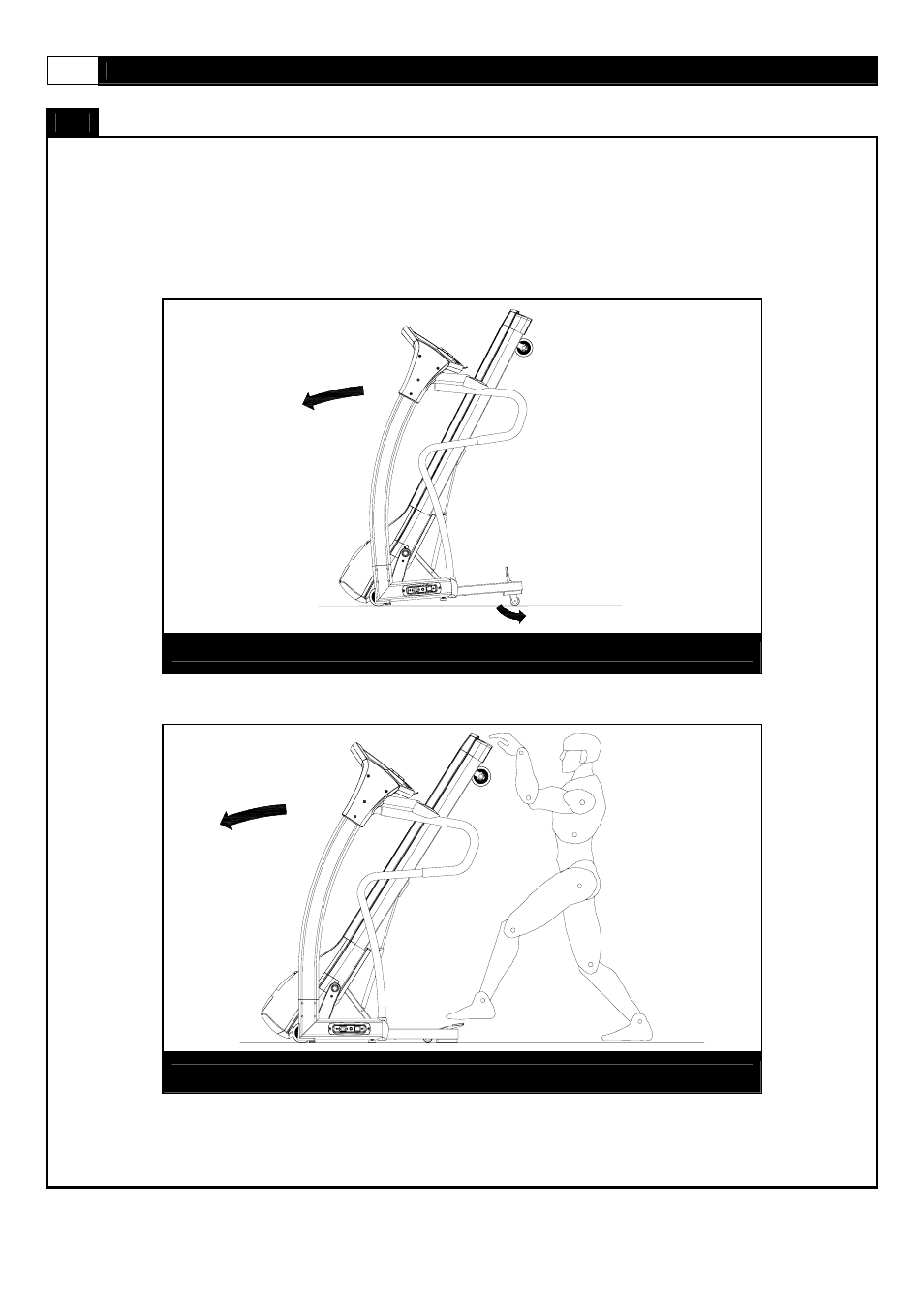 Transport instructions, Roll to a desired location | HP 7.25 User Manual | Page 28 / 46