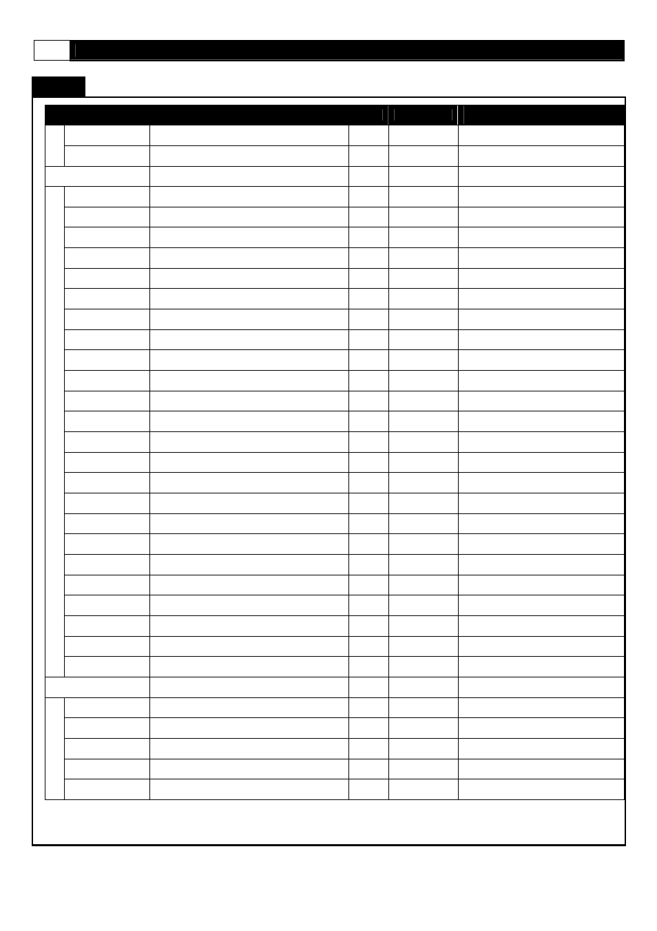 Parts list | HP 7.25 User Manual | Page 8 / 46