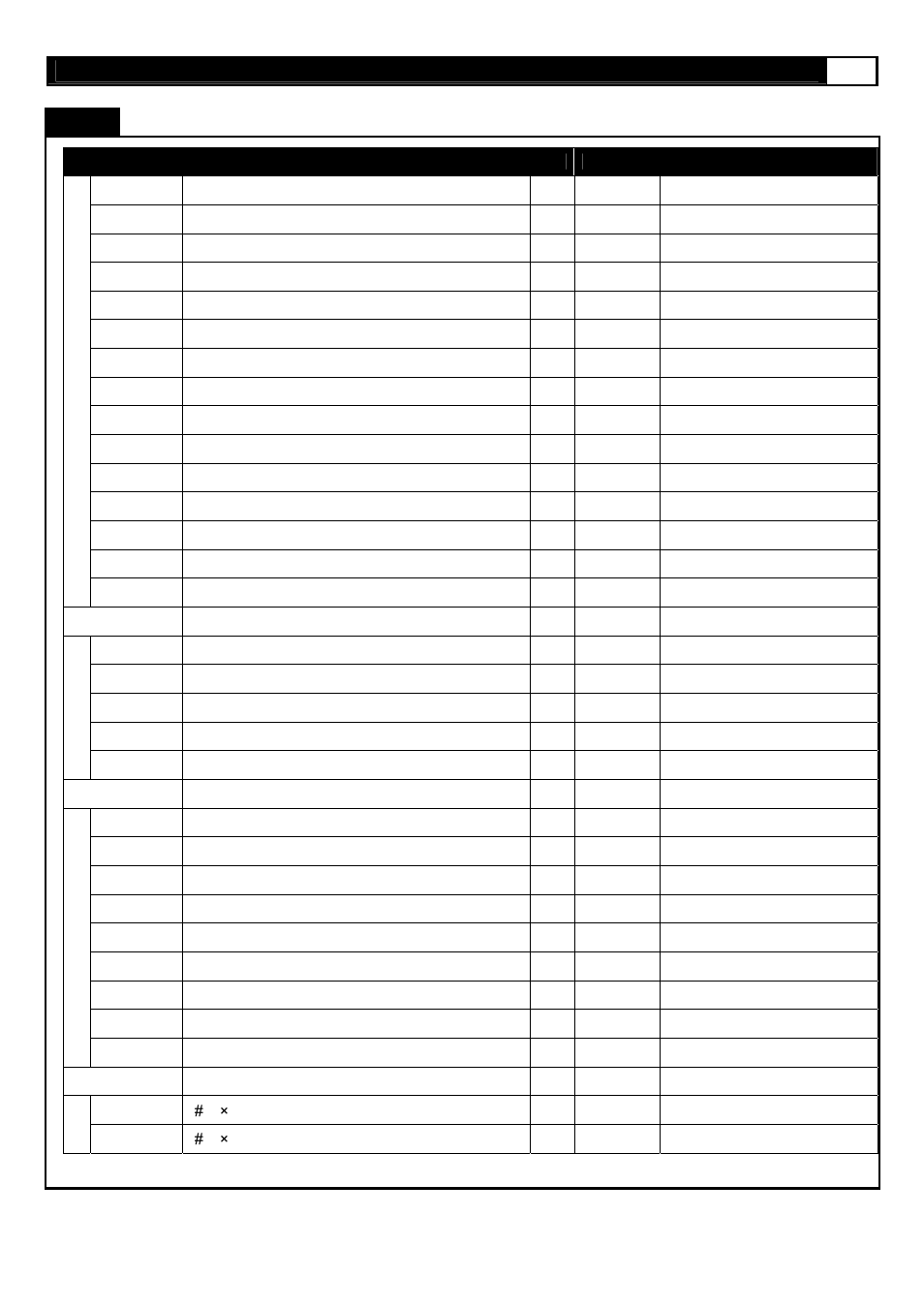 Parts list | HP 7.25 User Manual | Page 9 / 46