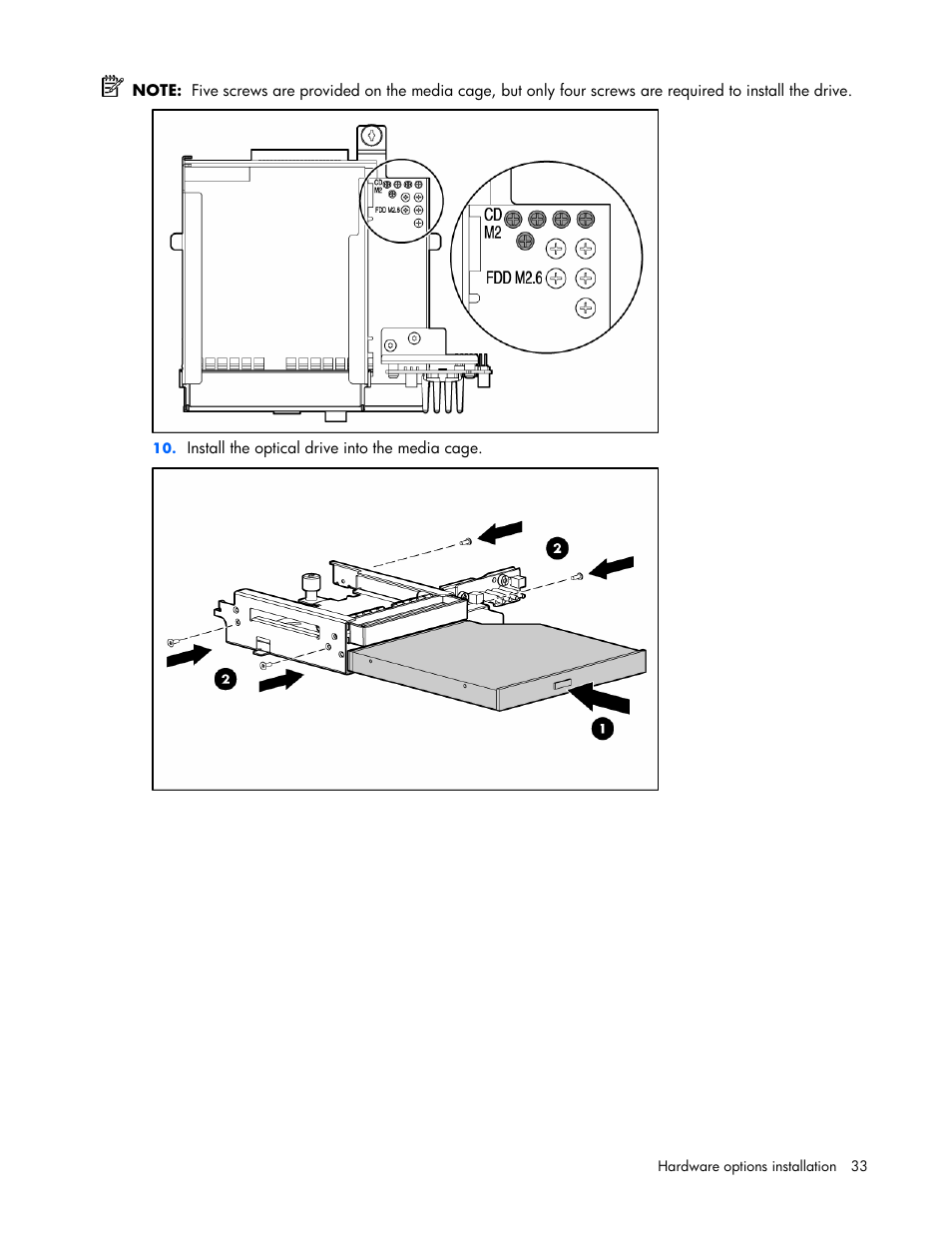 HP AMS DL320 User Manual | Page 33 / 86