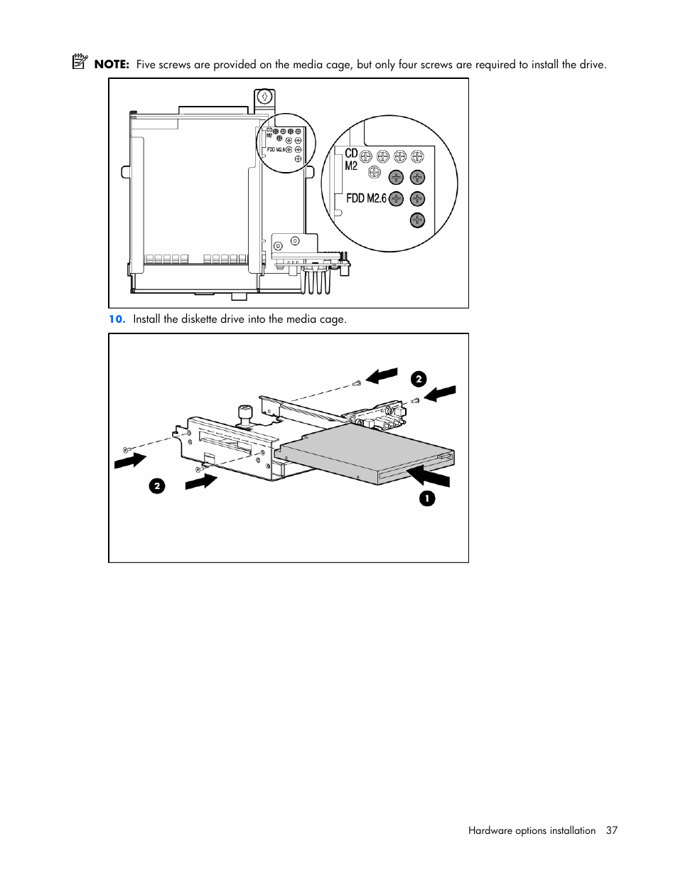 HP AMS DL320 User Manual | Page 37 / 86