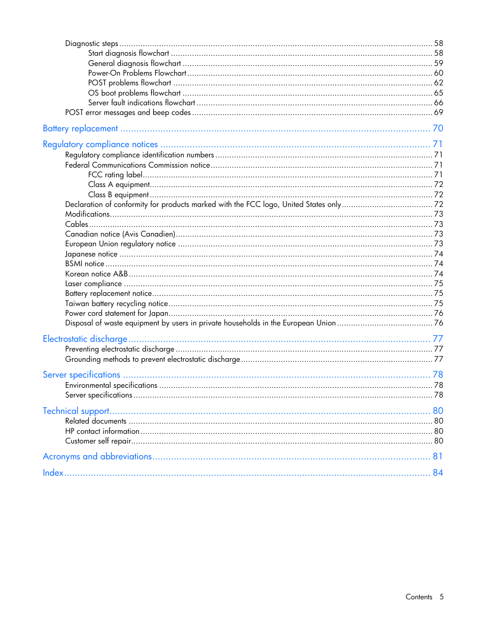 HP AMS DL320 User Manual | Page 5 / 86