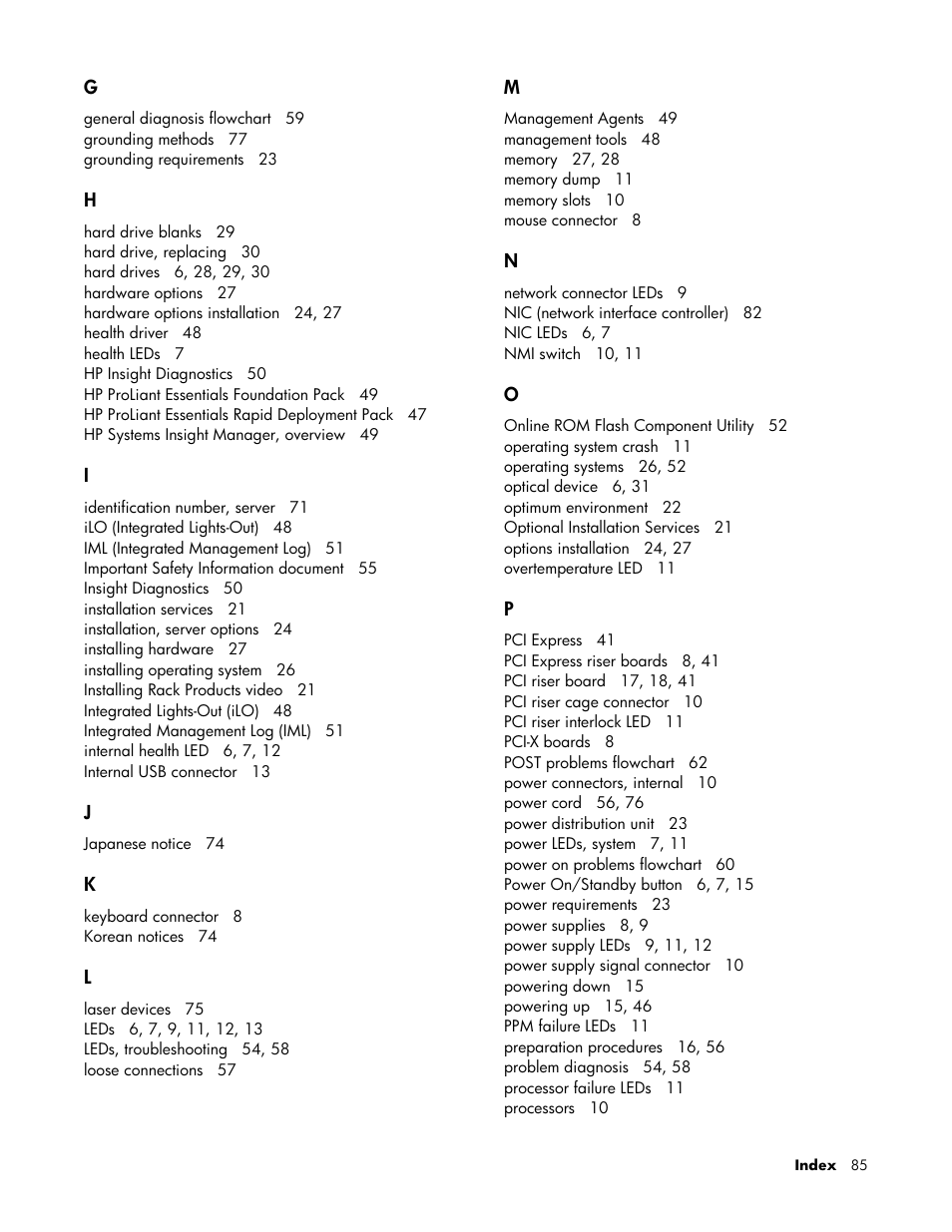 HP AMS DL320 User Manual | Page 85 / 86