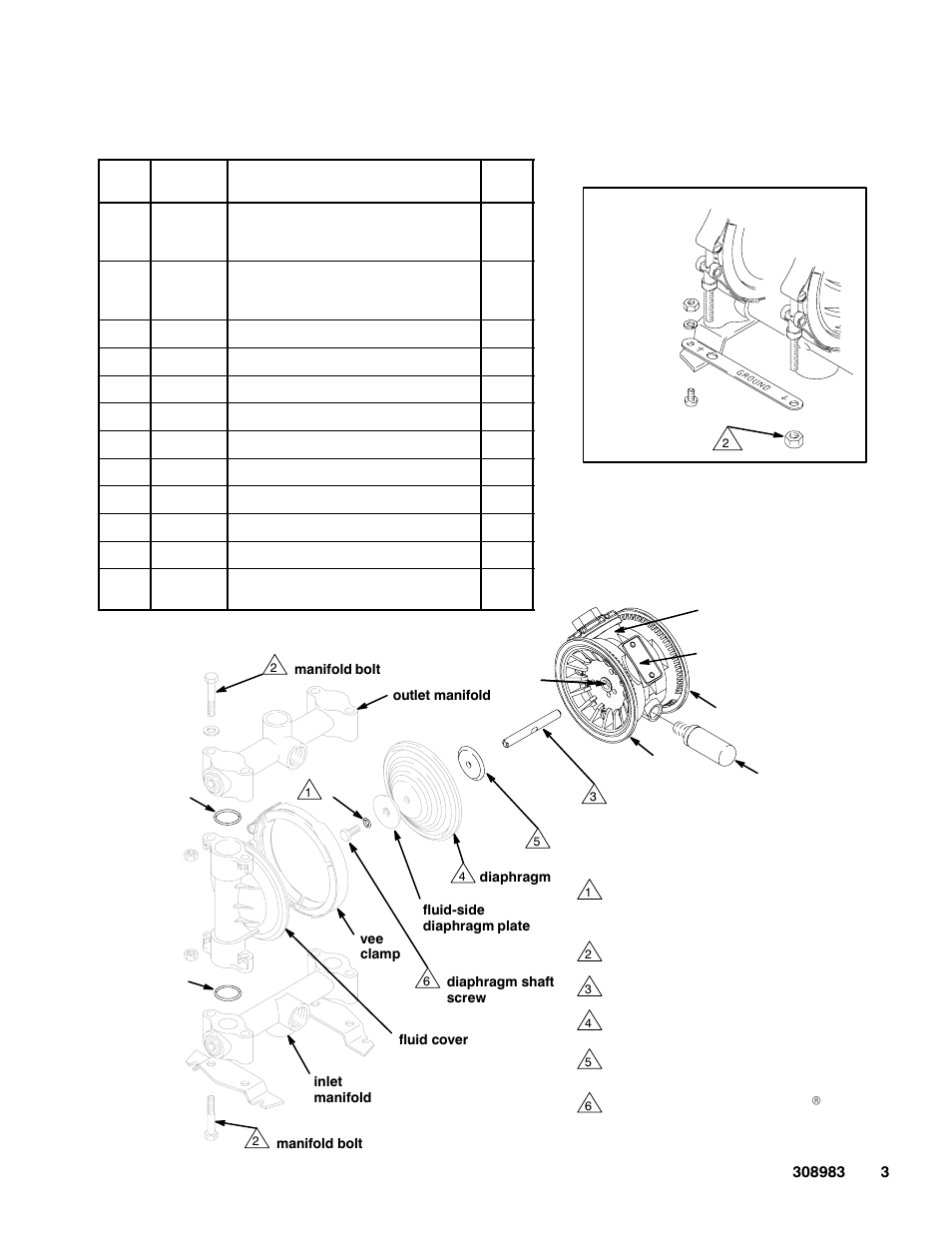 Parts, Husky 716 air motor retrofit kit | HP HUSKY 716 User Manual | Page 3 / 4