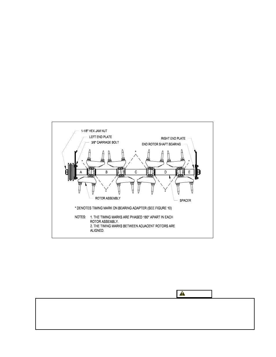 Ae40l service instructions, Rotor shaft | HP AE40L User Manual | Page 12 / 31