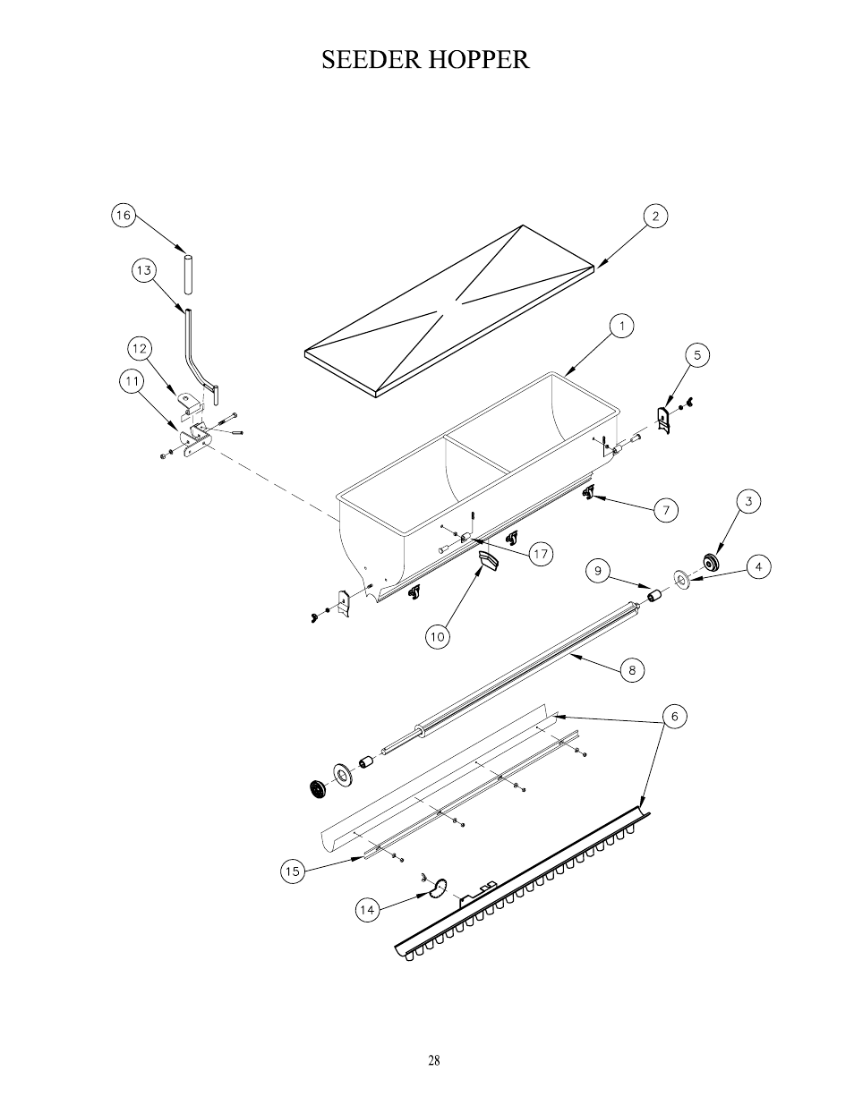 42” seeder | HP AE40L User Manual | Page 29 / 31