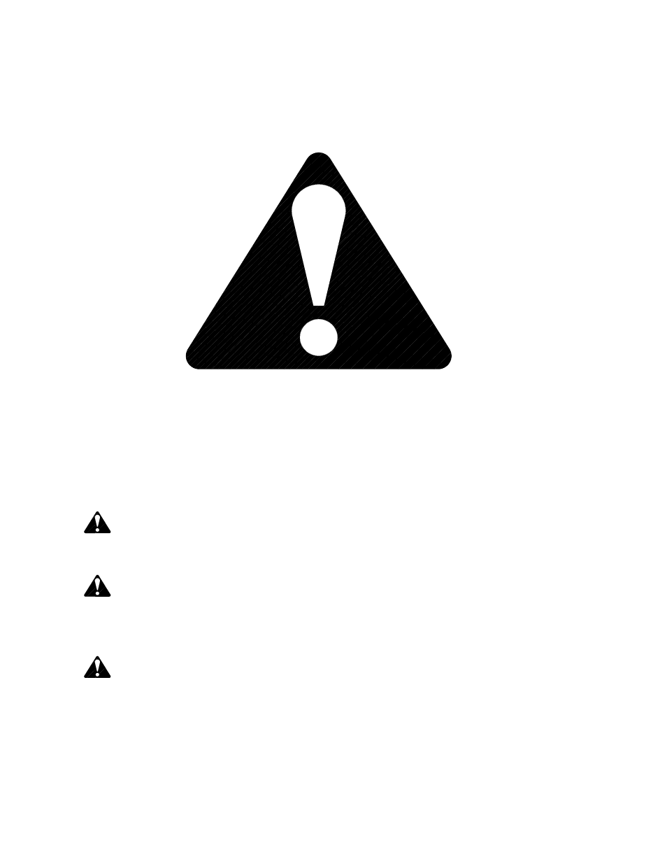 Safety symbols, Caution, Warning | Danger | HP AE40L User Manual | Page 4 / 31