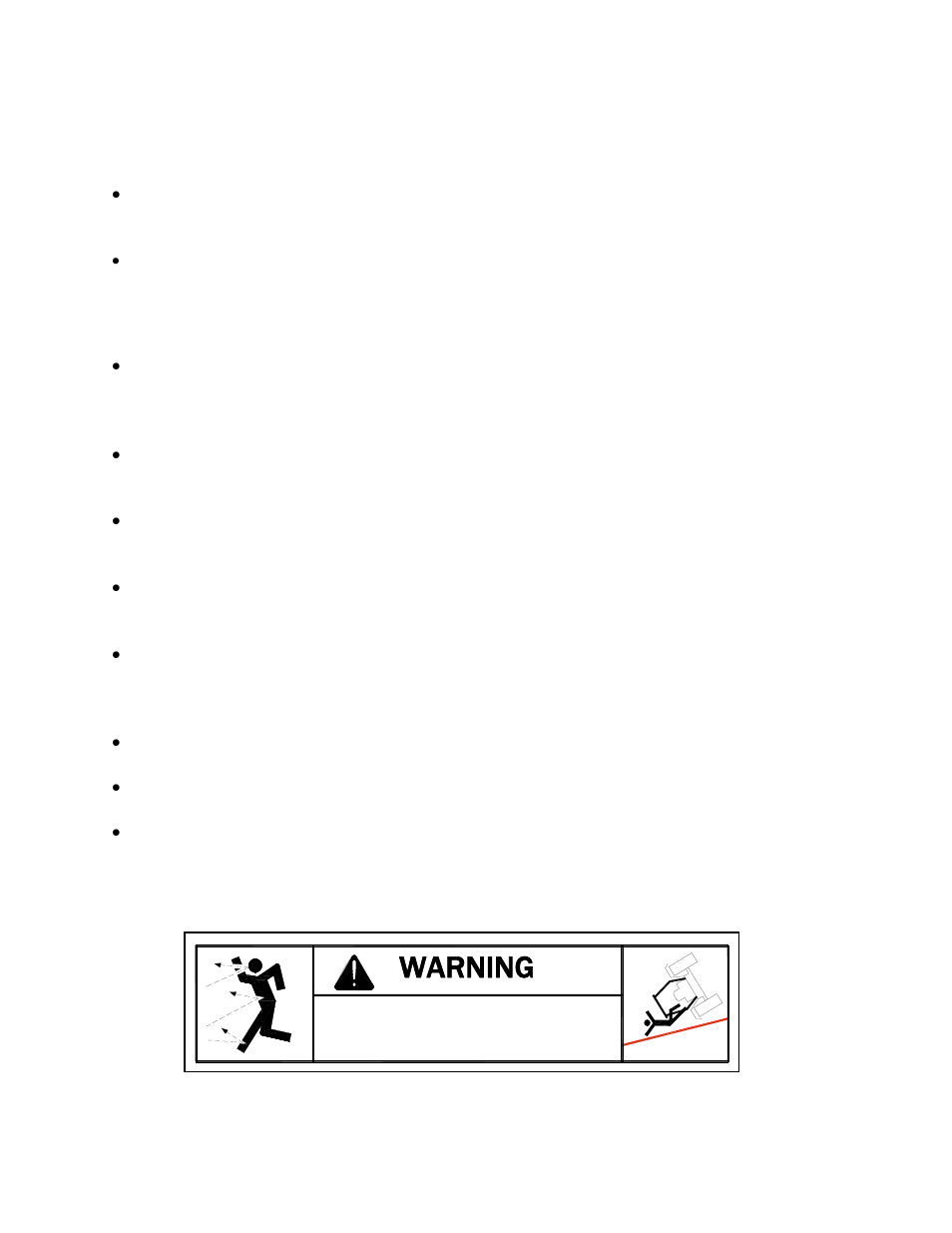 Operation safety, Warning | HP AE40L User Manual | Page 6 / 31