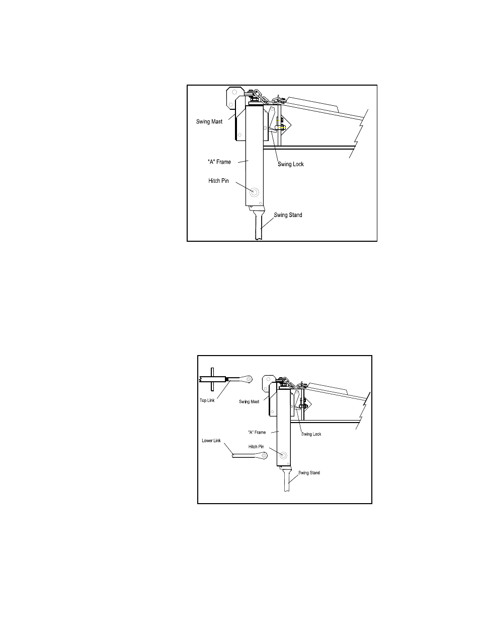 Correctly adjusting the hitch to the tractor | HP AE40L User Manual | Page 8 / 31