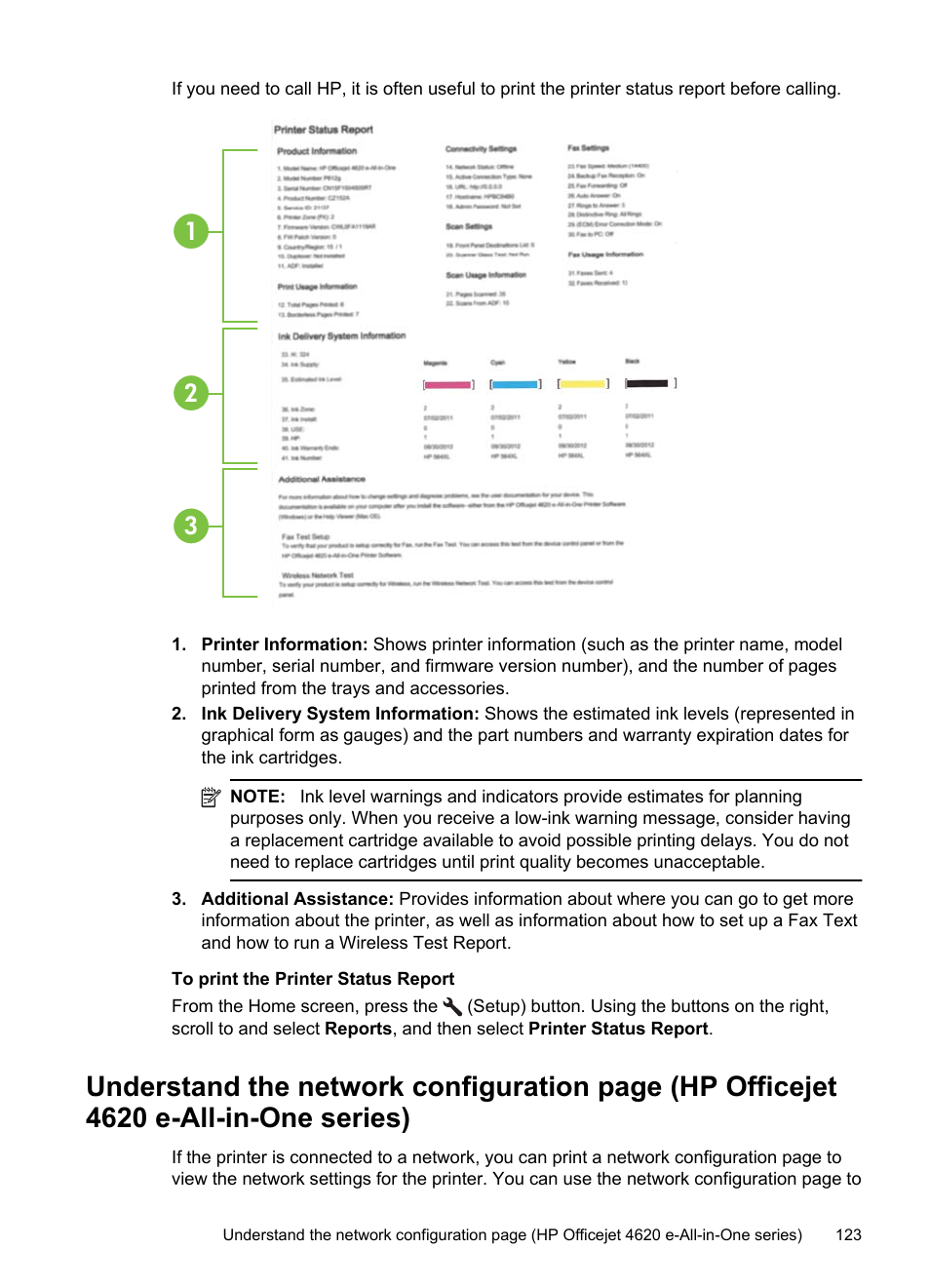 HP 4620 User Manual | Page 127 / 228