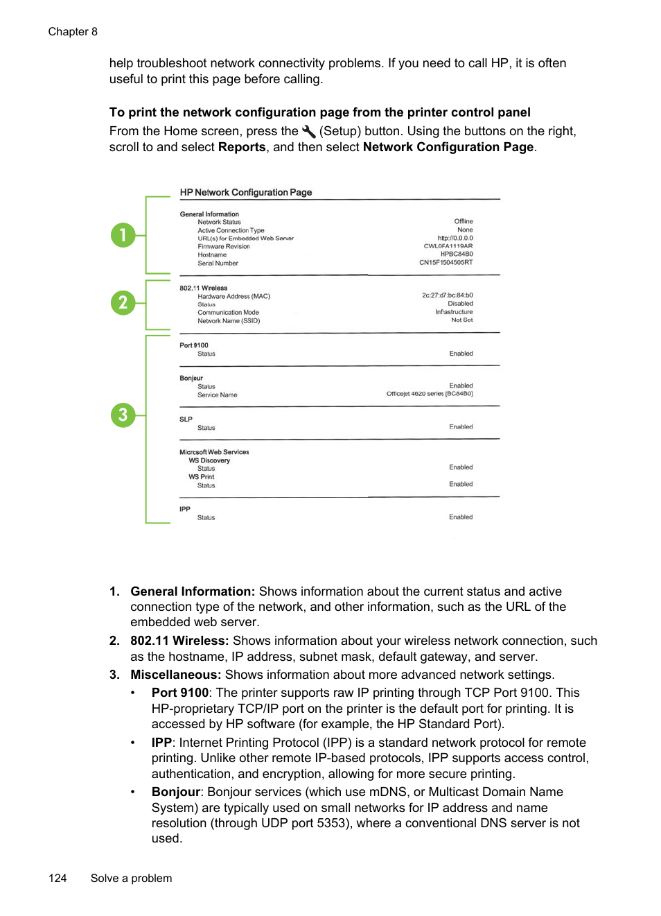 HP 4620 User Manual | Page 128 / 228