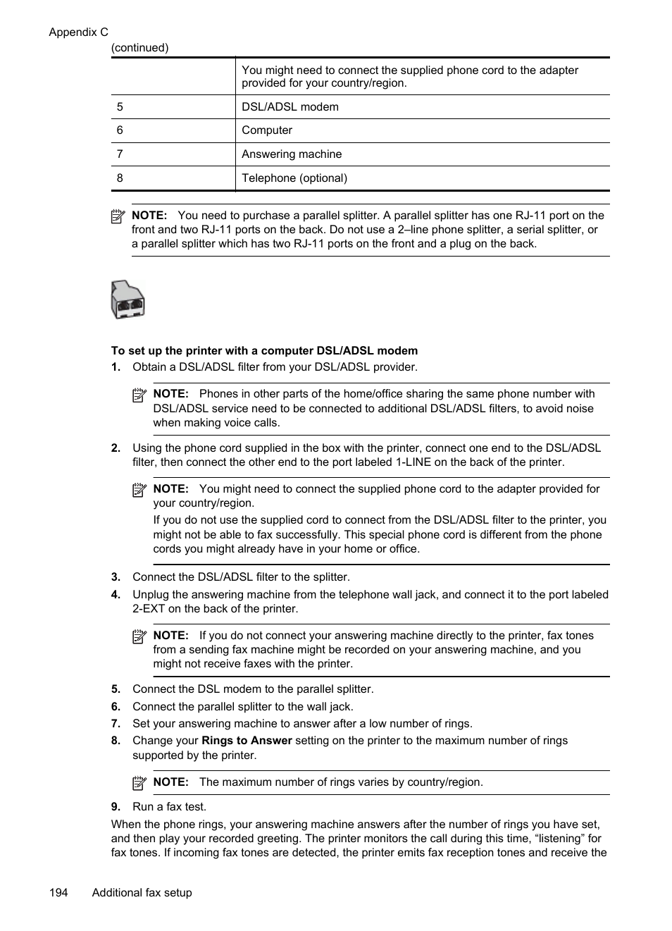 HP 4620 User Manual | Page 198 / 228