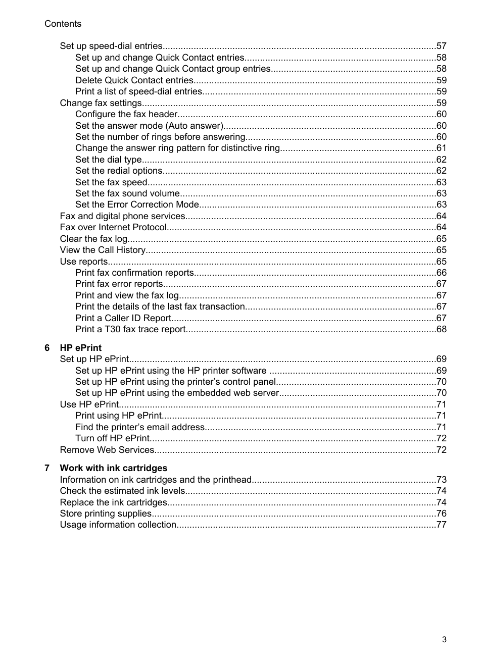 HP 4620 User Manual | Page 7 / 228