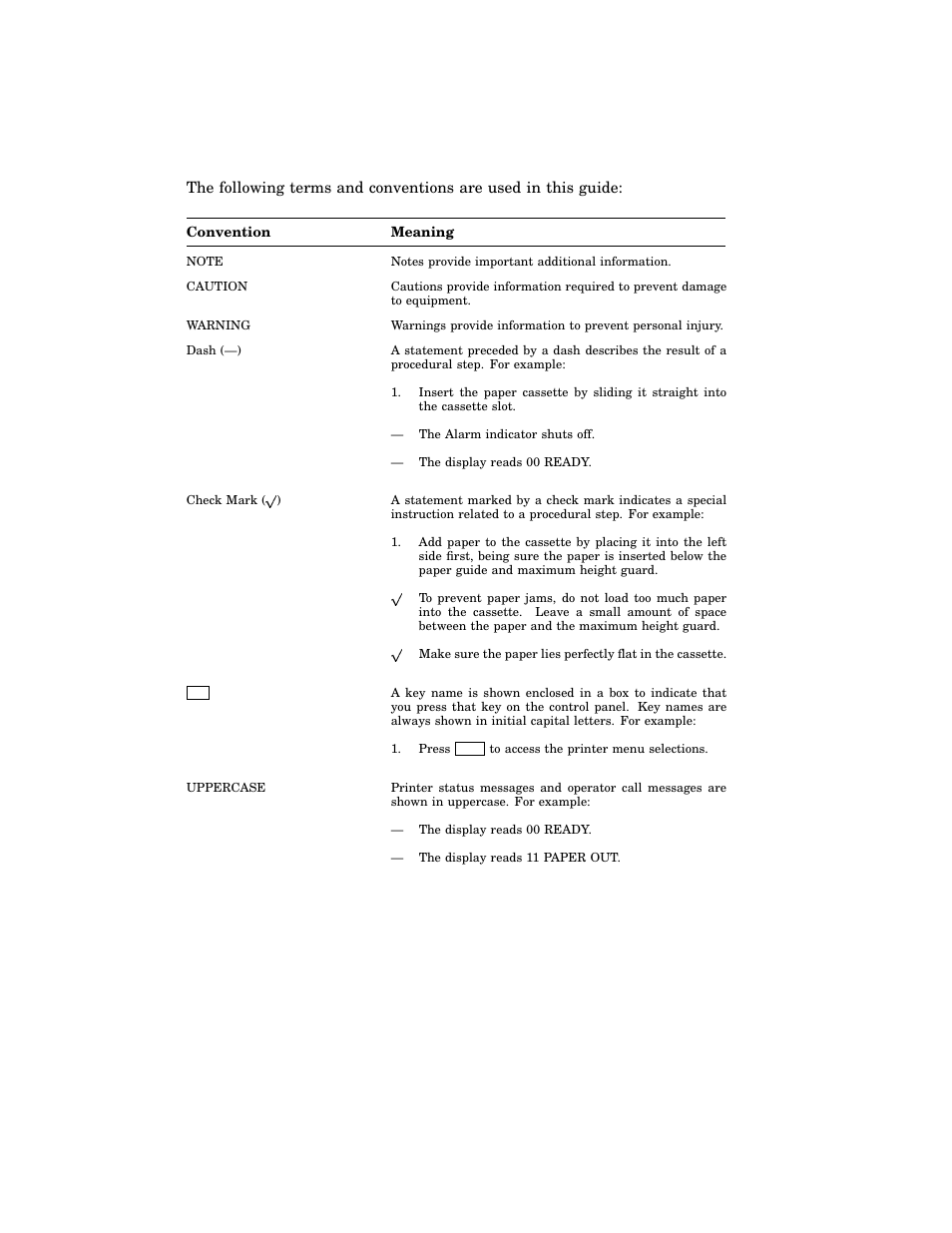 Conventions used in this guide | HP 220240 User Manual | Page 15 / 255