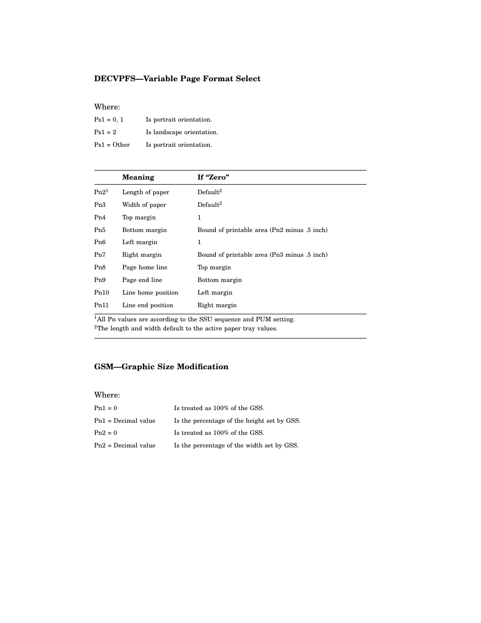 Table a–1: decvpfs numeric parameters | HP 220240 User Manual | Page 210 / 255