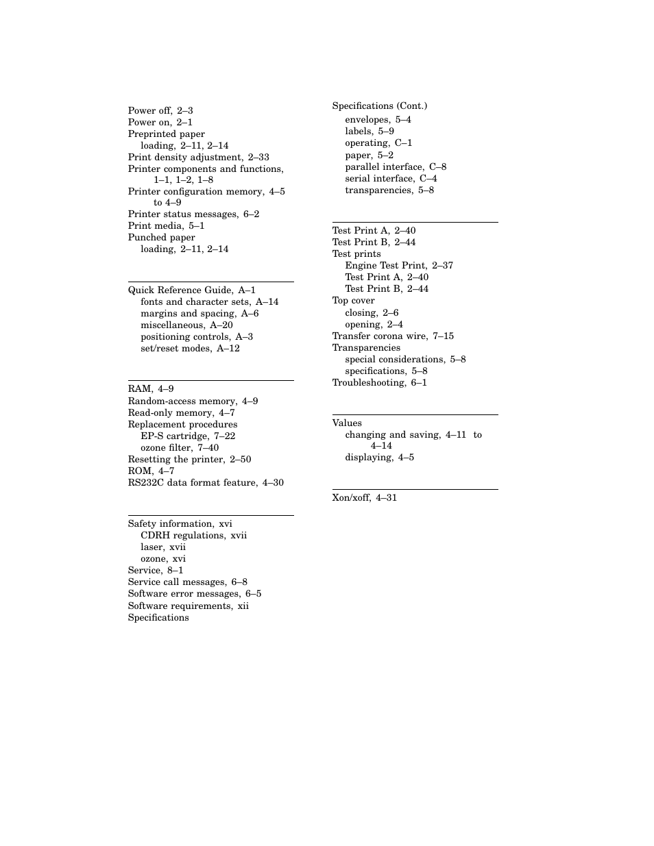 HP 220240 User Manual | Page 255 / 255